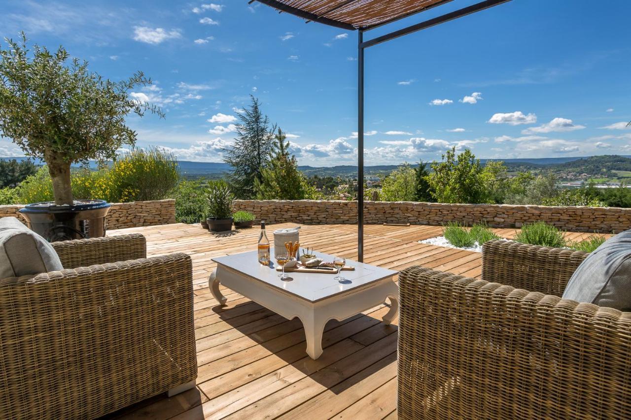 Villa Domitia Chambre d'Hôtes Luberon Bonnieux Exterior foto